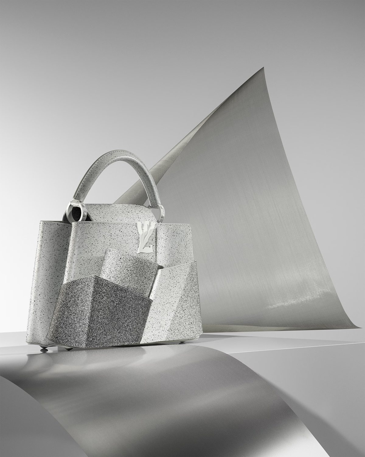路易威登Louis Vuitton Frank Gehry合作推出了一系列手袋