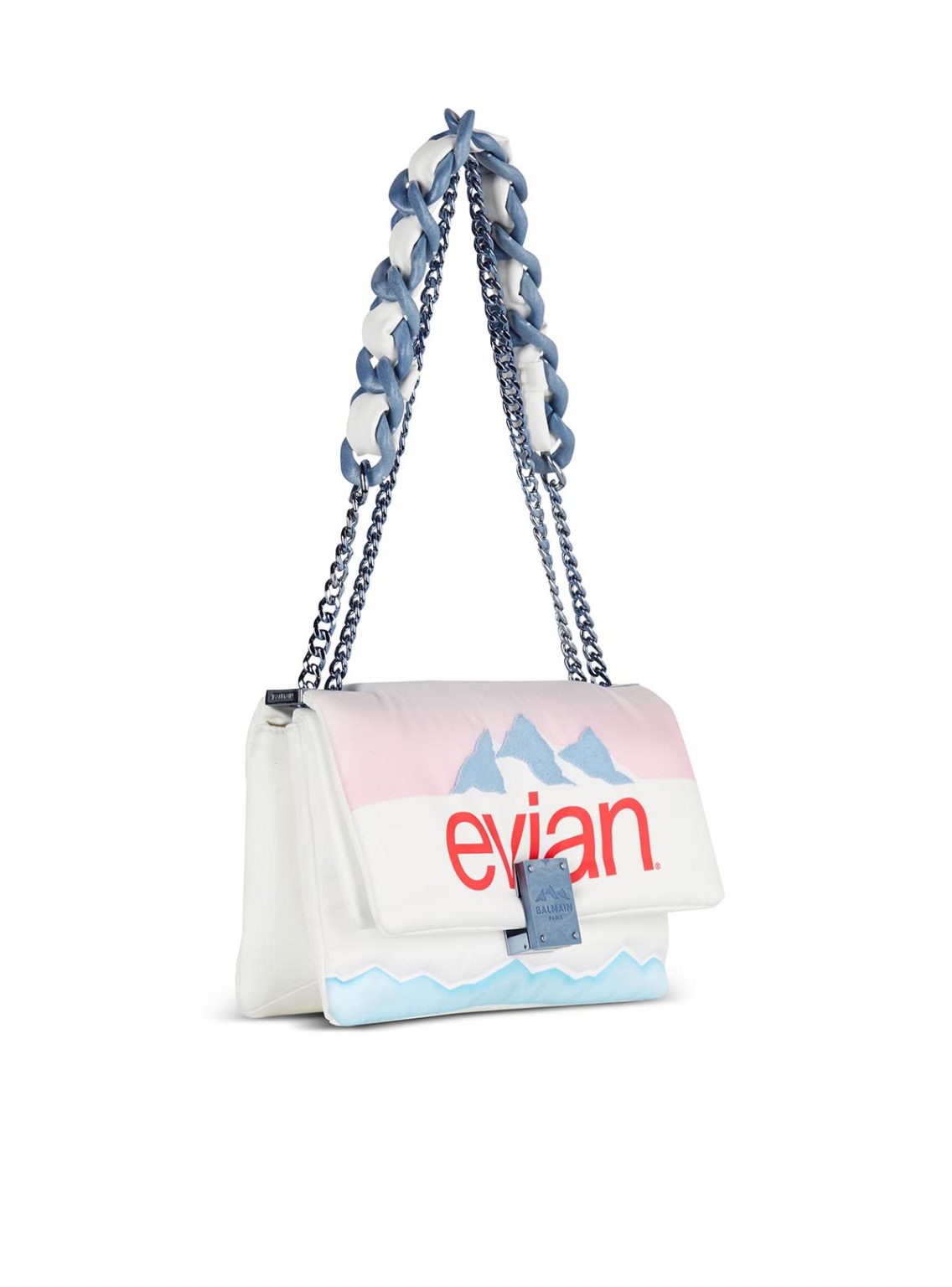 Balmain 与 Evian 合作打造可持续成衣系列 Balmain Evian