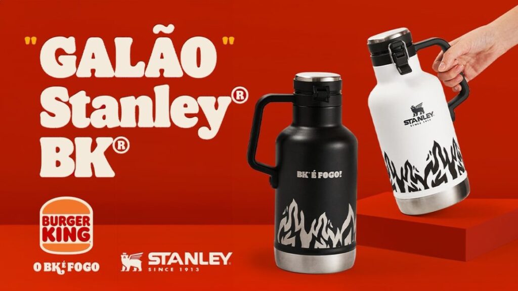 汉堡王与斯坦利合作推出水瓶 上海最好的创意营销设计服务