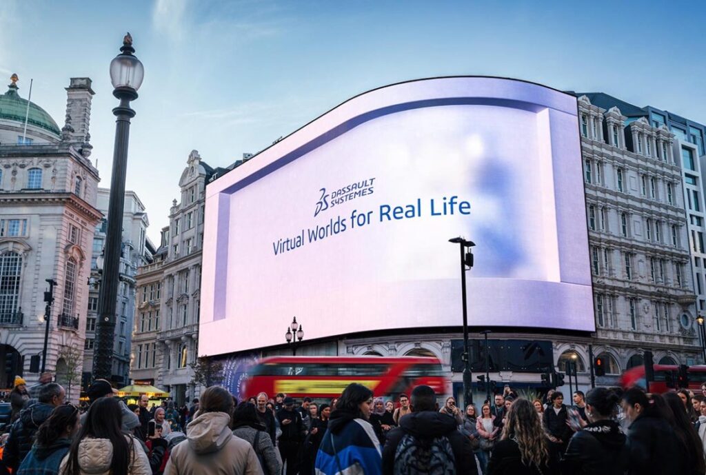 dassault-systemes-dooh-piccadilly-circus-达索系统Dassault Systèmes 登陆伦敦皮卡迪利广场