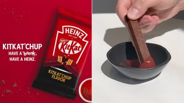 Heinz 与 Kit Kat 合作推出堤垚味巧克力 Wafer