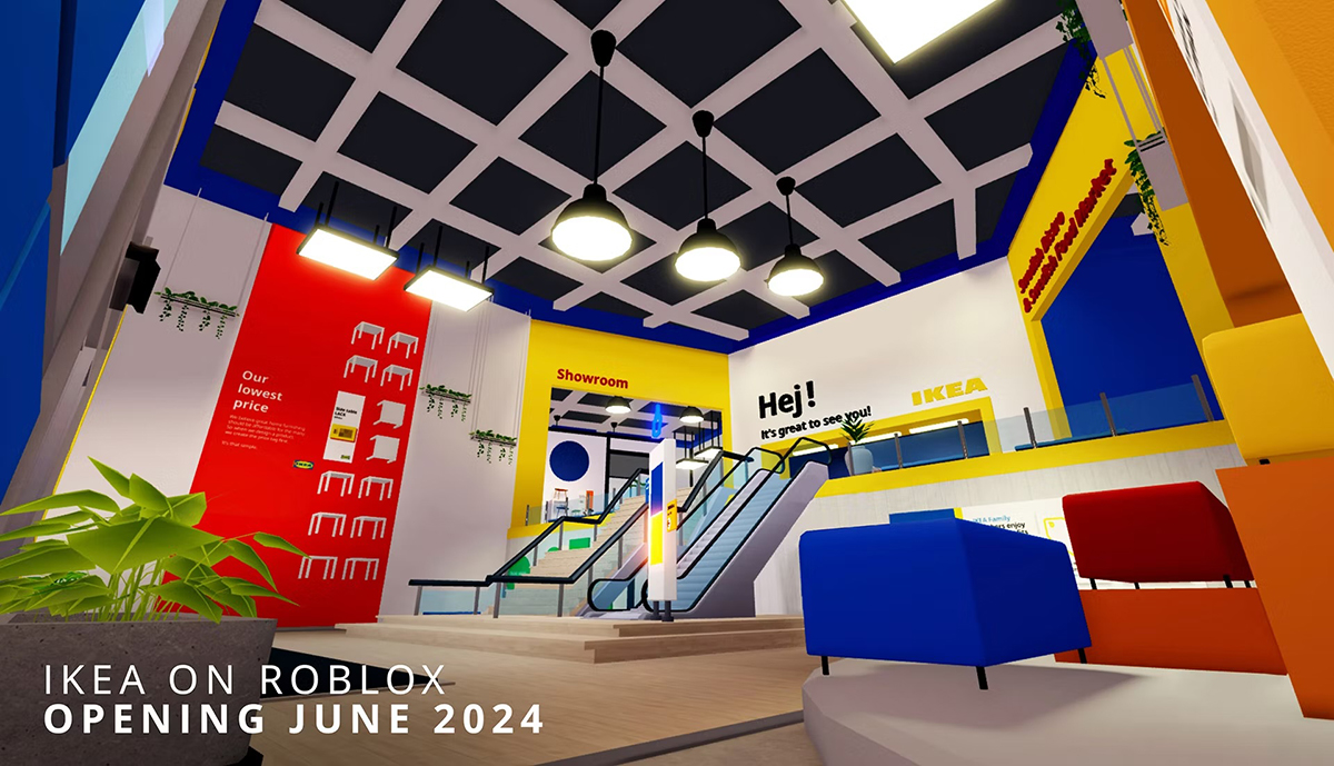 ikea magasin 宜家在Roblox上开设虚拟商店