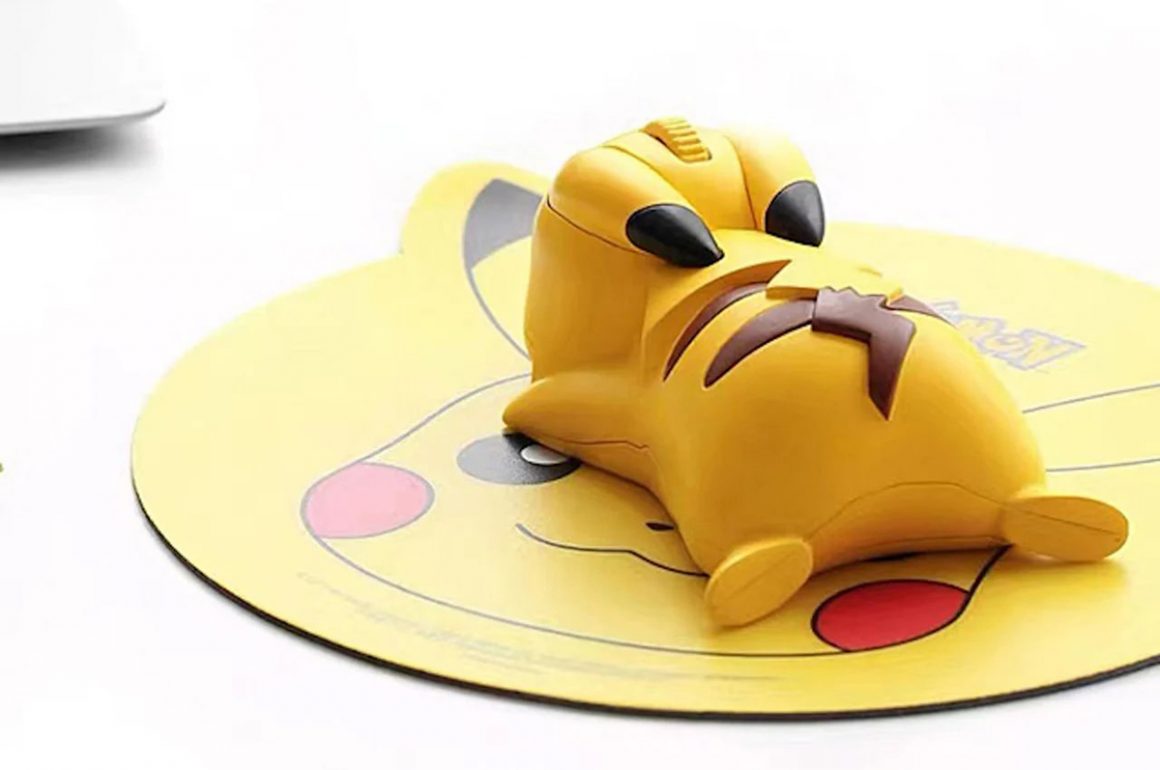 pikachu 可爱皮卡丘无线鼠标为神奇宝贝粉丝准备的