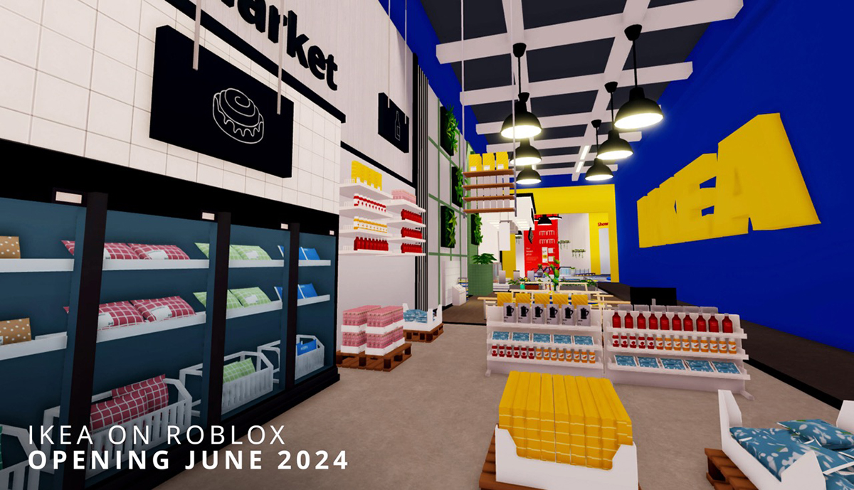 IKEA宜家在Roblox上开设虚拟商店，员工获得真实报酬