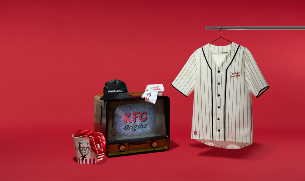 kfc 法国肯德基推出灵感来源20 世纪 50 年代的服装系列 上海哪家创意服务比较好 上海深圳最特色的营销设计创意服务